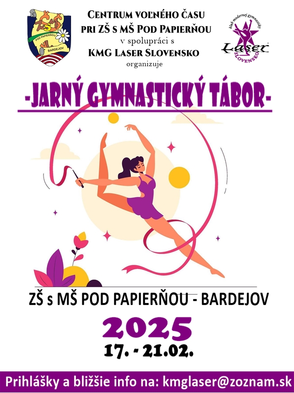 Jarny gymnasticky tabor 2025